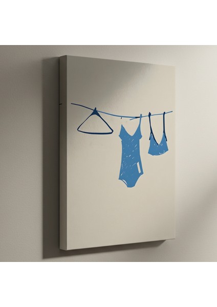 Mavi Mayo Illüstrasyon Tablosu