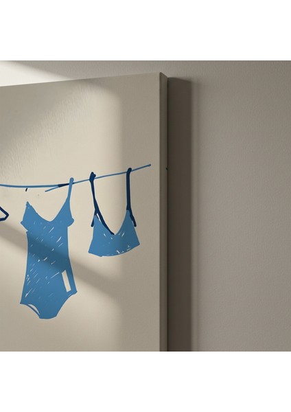 Mavi Mayo Illüstrasyon Tablosu indirimleri