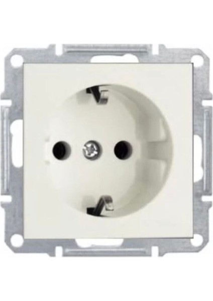 12 Adet Grano Beyaz Topraklı Priz Çerçeve Dahil 12'li Paket / Set modelleri