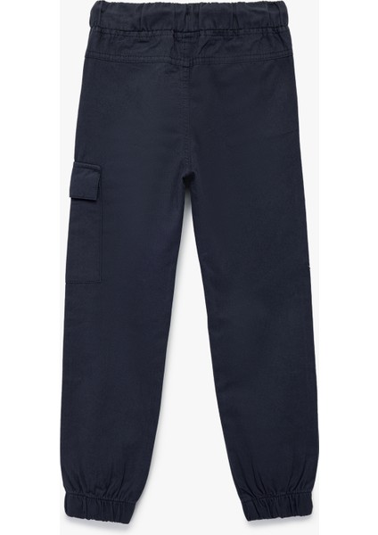 Pamuklu Gabardin Beli Bağcıklı Kargo Pantolon fiyatları