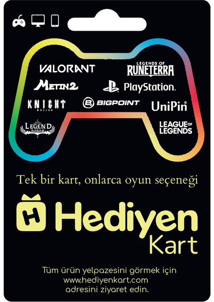 Hediyen Kart - Gaming 1000 Tl