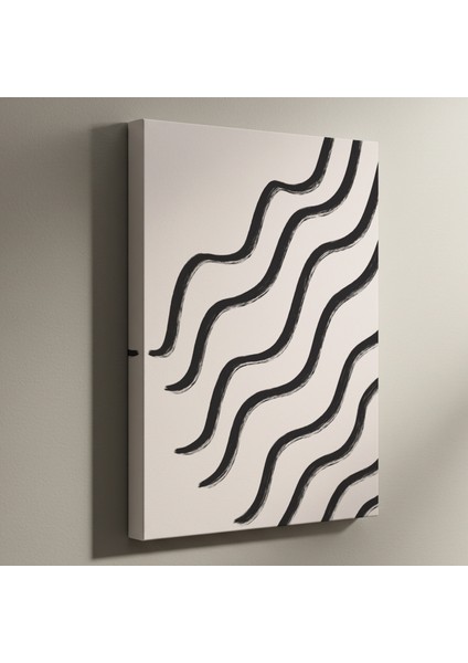 Minimalist Dalga Desenli Tablo