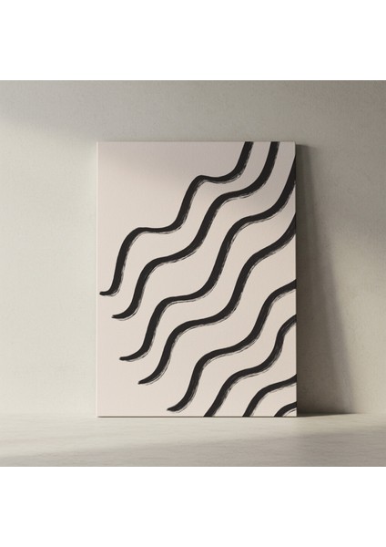 Minimalist Dalga Desenli Tablo fiyatları