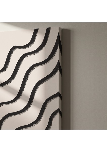 Minimalist Dalga Desenli Tablo indirimleri