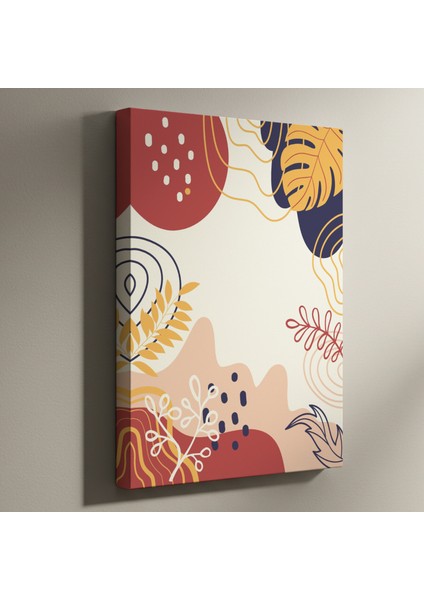 Soyut Bitkisel Desenler Tablosu