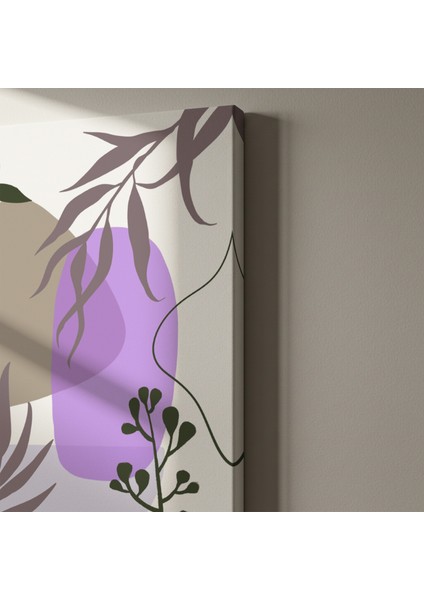 Soyut Botanik Desen Tablosu indirimleri