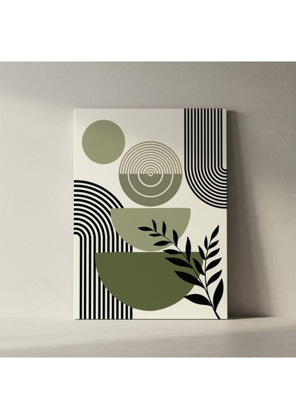 Soyut Geometrik ve Bitkisel Desenler Tablosu fiyatları