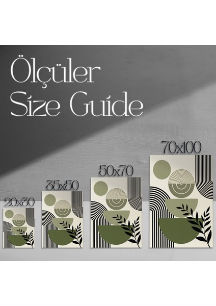 Soyut Geometrik ve Bitkisel Desenler Tablosu modelleri