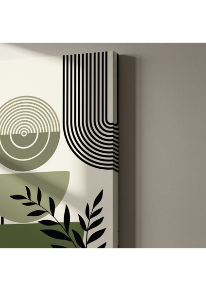 Soyut Geometrik ve Bitkisel Desenler Tablosu indirimleri