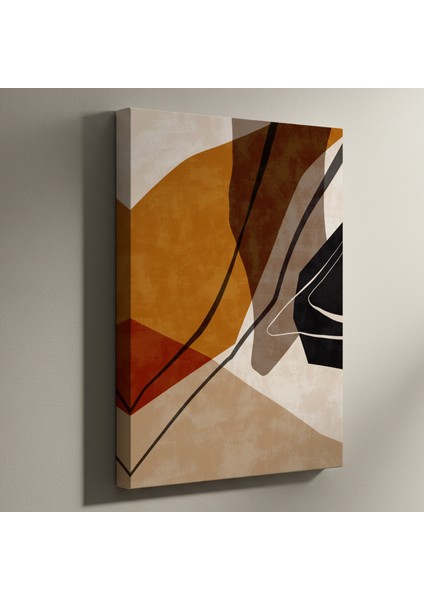 Soyut Geometrik Desen Tablosu