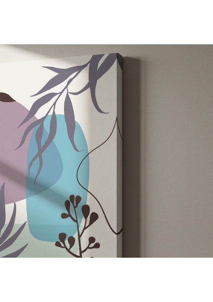 Soyut Bitkisel Desen Tablosu indirimleri