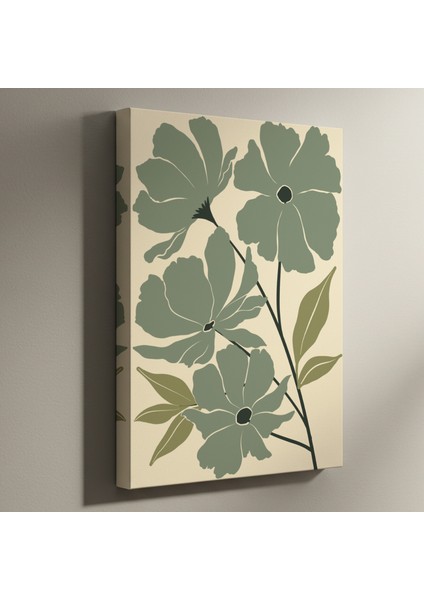 Modern Bitkisel Desen Tablosu