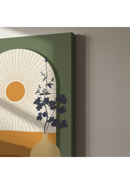 Minimalist Günbatımı Manzara Tablosu indirimleri