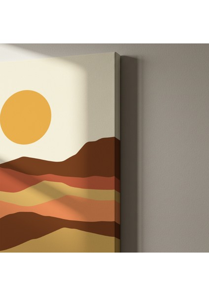 Minimalist Dağ Manzarası Tablosu indirimleri