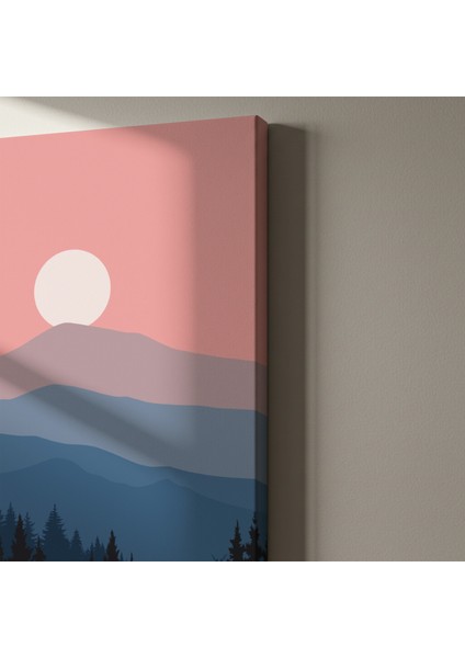 Sakin Dağ Manzarası Tablosu indirimleri