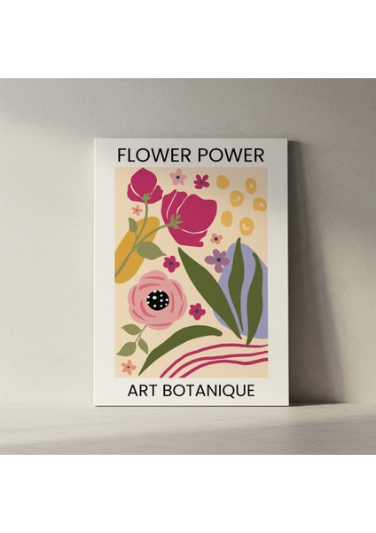 Çiçek Gücü Soyut Sanat Tablosu fiyatları