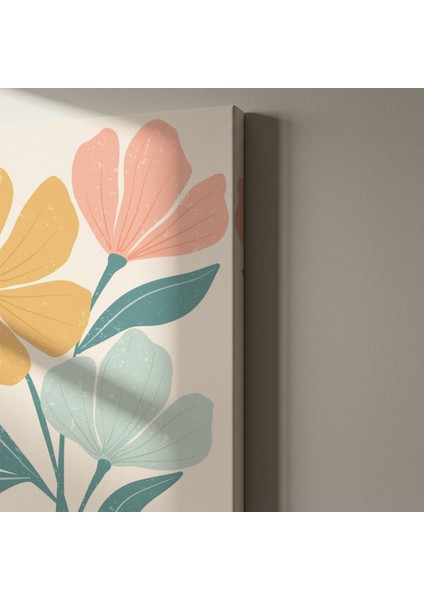 Modern Botanik Çiçek Desenli Tablo indirimleri