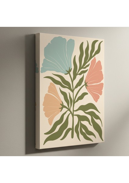 Modern Bitkisel Desen Tablosu