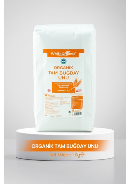 Organik Tam Buğday Unu 1 kg