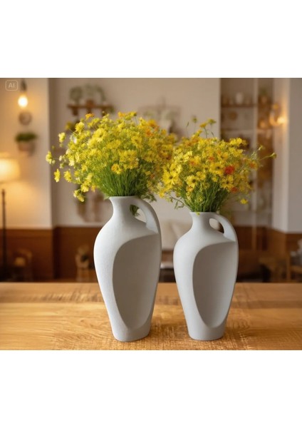 Hazar 2’li Vazo Mat Tierra