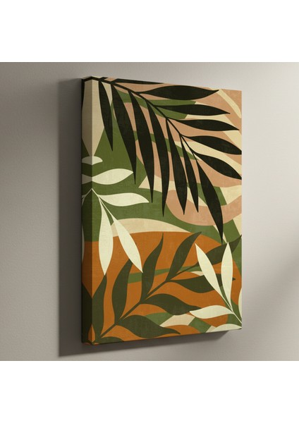 Soyut Tropikal Yapraklar Tablosu