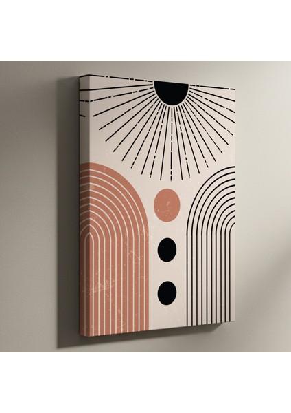 Modernist Geometrik Soyut Sanat Tablosu