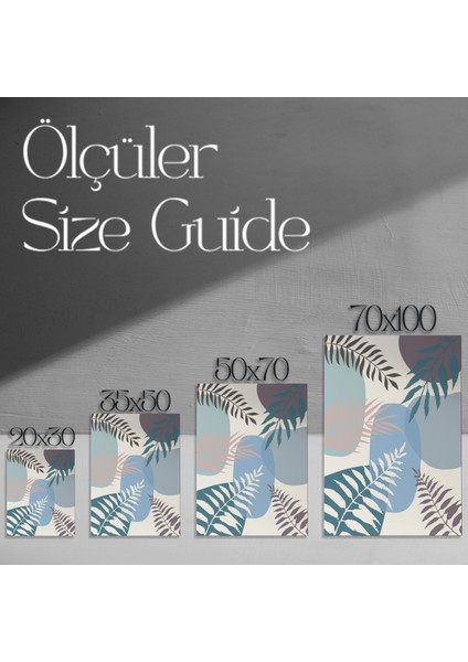 Soyut Bitkisel Desen Tablosu modelleri