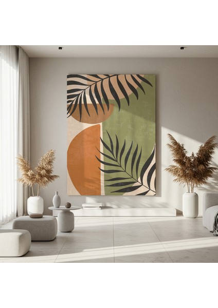 Soyut Botanik Desen Tablosu fırsatları