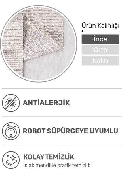 Evisa Ince ve Şık Sisal Dokuma Kalitesinde Kilim – Kolay Temizlik, Robot Süpürge Uyumlu fiyatları