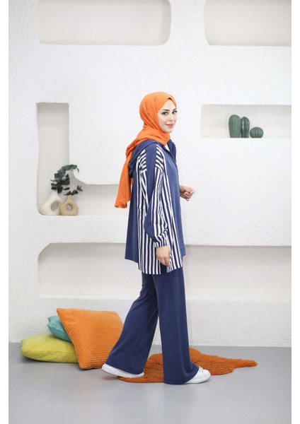 Yan Çizgili Pantolonlu Takım fiyatları