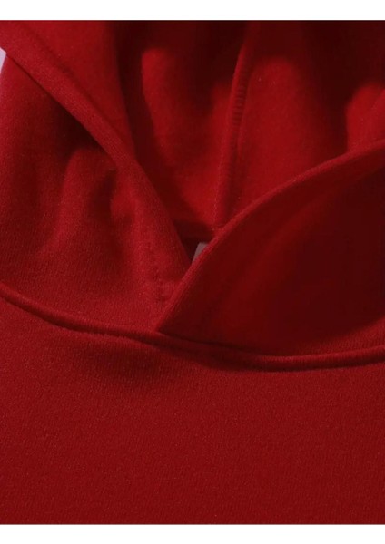 Queew Kraliçe Baskılı 2 Iplik Şardonlu Kapüşonlu Cepli Sweatshirt modelleri