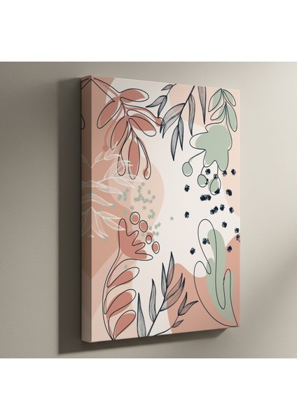 Soyut Bitkisel Desenler Tablosu