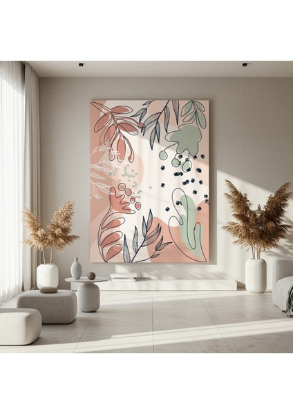 Soyut Bitkisel Desenler Tablosu fırsatları