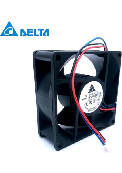 EFB0824EHF-SV74 ,80X32MM 24VDC 65-Cfm 3-Kablo Fan