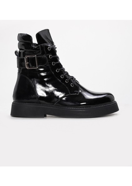 Hakiki Deri Kürklü Kadın Klasik Bot 657SZA2506