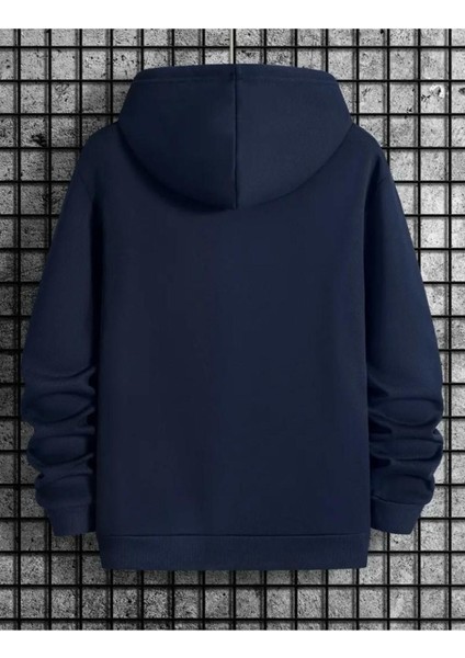 Ny Desenli 2 Iplik Şardonlu Cepli Kapüşonlu Sweatshırt fiyatları