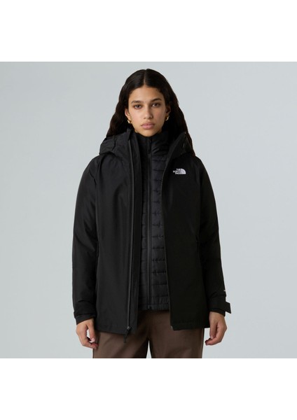 W Carto Mono Trıclımate Hooded Jacket Kadın Ceket NF0A8D3DJK31 indirimleri