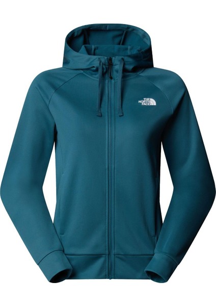 W Reaxıon 2.0 Hooded Full Zıp Jacket Kadın Tişört NF0A8DWBDYW1