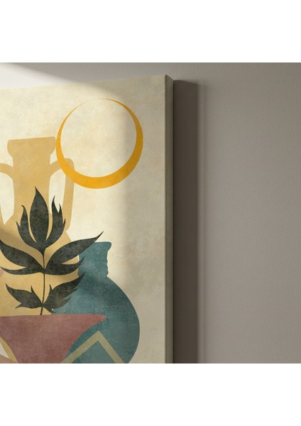 Soyut Vazo ve Bitkiler Tablosu indirimleri