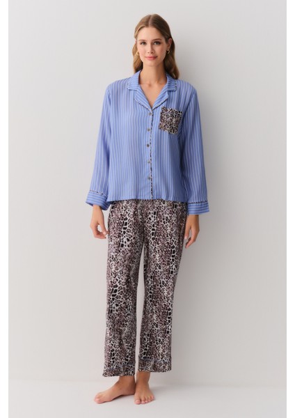 Penelope Maskülen Pijama Takımı