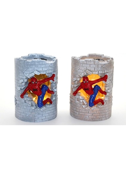 Örümcek Adamlı Masa Lambası