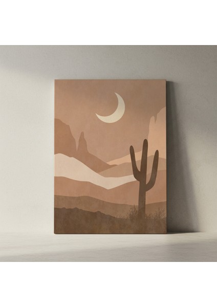 Çöl Manzarası Soyut Sanat Tablosu fiyatları