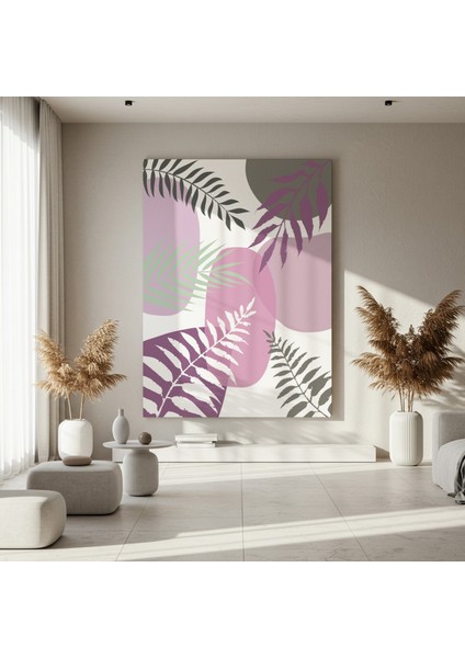 Soyut Bitkisel Desen Tablosu fırsatları