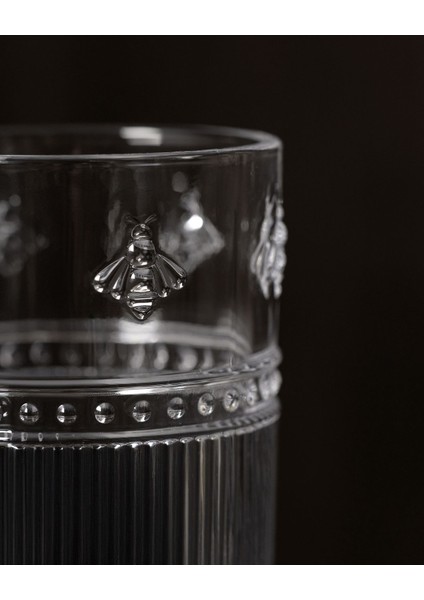 Abeille 4'lü Meşrubat Bardağı Seti - Şeffaf - 340 ml