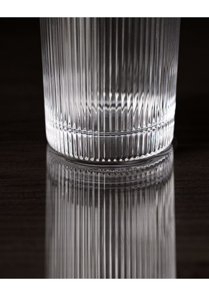 Abeille 4'lü Meşrubat Bardağı Seti - Şeffaf - 340 ml