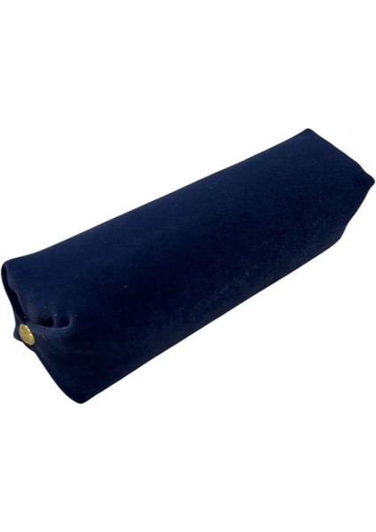 Süet Kumaş Lacivert Renk 20 cm Rulo Takı Yastığı