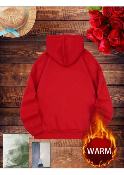 Fermuar Desenli Kedili Kapüşonlu Oversize Sweatshirt fiyatları