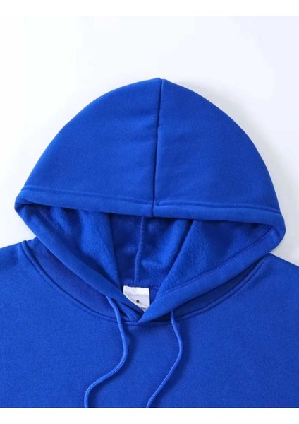 Replay Motorcycle Baskılı Kapüşonlu Cepli Pamuklu Saks Sweatshirt modelleri