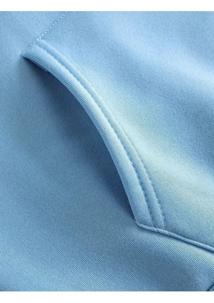 Sevimli Baykuş Baskılı Kapüşonlu Cepli 2 Iplik Şardonlu Sweatshirt modelleri