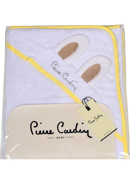 Kundak Banyo Havlusu 75x75 cm - Sarı Biyeli